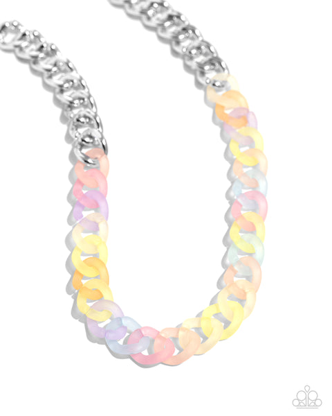 Paparazzi Rainbow Ragtime - Multi Necklace