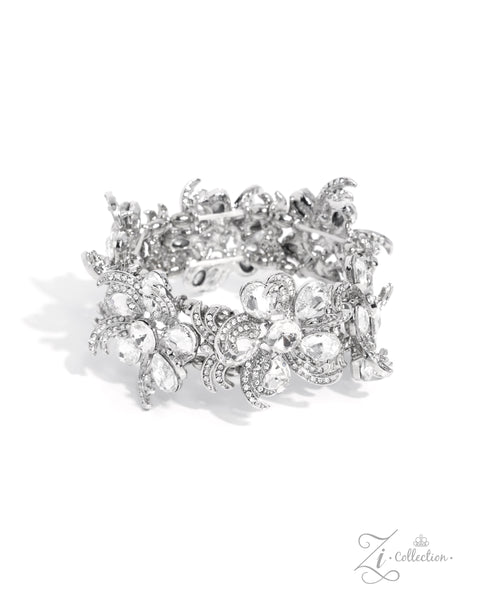 Paparazzi Indulgent Ideal - White 2024 Zi Collection Bracelet