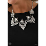 Paparazzi Miss YOU-niverse - Silver Necklace - The Jewelry Box Collection 