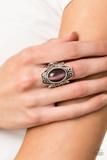 Paparazzi Fairytale Flair - Purple Cat's Eye Stone - Ring - 2019 Convention Exclusive