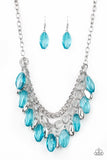 Paparazzi Spring Daydream Blue Necklace - The Jewelry Box Collection 