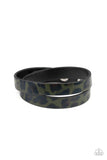 Paparazzi All GRRirl - Green Bracelet - The Jewelry Box Collection 