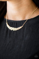 Paparazzi Whatever Floats your Yacht Gold Necklace - The Jewelry Box Collection 