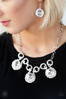 Paparazzi Hypnotized - Silver Necklace - The Jewelry Box Collection 