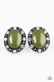 Paparazzi Whats Yours Is Mine - Green Post Earring