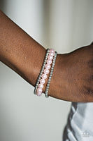 Paparazzi Perfect POSH-ture - Pink Pearl Bracelet