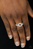Paparazzi The One and Only Sparkle - White Rhinestone - Ring