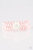 Paparazzi Posh and Posy - Pink Bracelet - The Jewelry Box Collection 