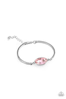 Paparazzi Definitely Dashing Bracelet Pink - The Jewelry Box Collection 