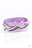 Paparazzi Bring On The Bling - Purple Wrap Bracelet - The Jewelry Box Collection 