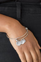 Paparazzi Dreamy Dandelions - Silver Bracelet