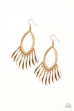 Paparazzi My FLAIR Lady - Gold Earring