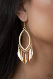 Paparazzi My FLAIR Lady - Gold Earring