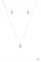 Paparazzi Classy Classicist - White Necklace