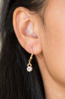 Paparazzi Whatever Floats your Yacht Gold Necklace - The Jewelry Box Collection 