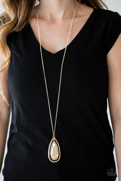 Paparazzi The Royal Coronation - Gold Necklace