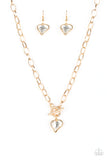 Paparazzi Princeton Princess - Gold Necklace