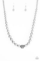 Paparazzi High-Stakes FAME - Silver Necklace