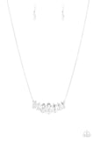 Paparazzi Leading Lady - White Necklace