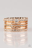 Paparazzi The Dealmaker Rose Gold Ring - The Jewelry Box Collection 