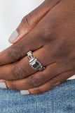 Paparazzi Born To Rule - Silver Ring - The Jewelry Box Collection 