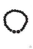 Paparazzi Radiantly Royal - Black Pearl - Bracelet