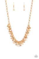 Paparazzi Trust Fund Baby - Gold Necklace