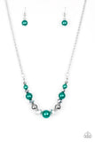 Paparazzi The Big-Leaguer - Green Necklace