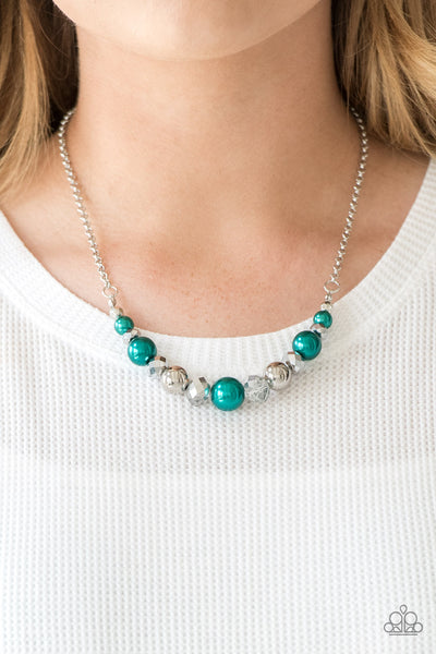 Paparazzi The Big-Leaguer - Green Necklace