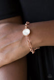 Paparazzi All Aglitter - Copper Bracelet - The Jewelry Box Collection 