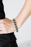 Paparazzi Globetrotter Goals Black Bracelet - The Jewelry Box Collection 