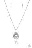 Paparazzi Modern Majesty - White Necklace - The Jewelry Box Collection 