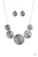 Paparazzi Deserves A Medal - Silver Necklace - The Jewelry Box Collection 