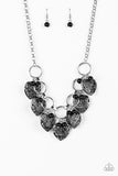 Paparazzi Very Valentine - Black Heart Necklace