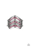Paparazzi Fashion Finance - Pink Ring - The Jewelry Box Collection 