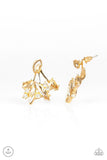 Paparazzi Deco Dynamite - Gold Earrings - The Jewelry Box Collection 