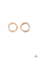 Paparazzi Post Earrings Simple Radiance - Gold