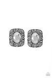 Paparazzi Young Money - Silver Post Earring