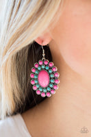 Paparazzi Stone Solstice Pink Earring