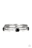 Paparazzi City Slicker Sleek - black - Paparazzi bracelet