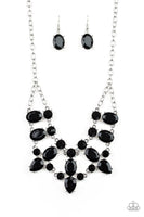 Paparazzi Goddess Glow - Black Necklace - The Jewelry Box Collection 
