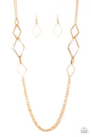 Paparazzi Fashion Fave - Gold Necklace