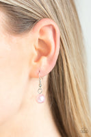 Paparazzi Broadway Belle - Pink Pearl Necklace