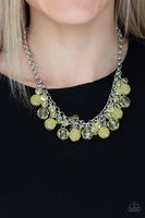 Paparazzi Fiesta Fabulous - Yellow Necklace - The Jewelry Box Collection 