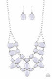 Paparazzi Goddess Glow Silver Necklace - The Jewelry Box Collection 