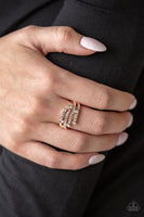 Paparazzi Ring Casino CACHE - Rose Gold