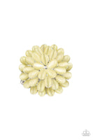 Paparazzi Bloomin Bloomer Yellow Flower Ring - The Jewelry Box Collection 
