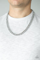 Paparazzi Alpha - Silver Necklace - The Jewelry Box Collection 