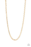 Paparazzi Delta - Gold Necklace - The Jewelry Box Collection 
