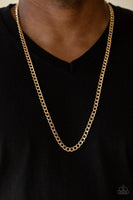 Paparazzi Delta - Gold Necklace - The Jewelry Box Collection 